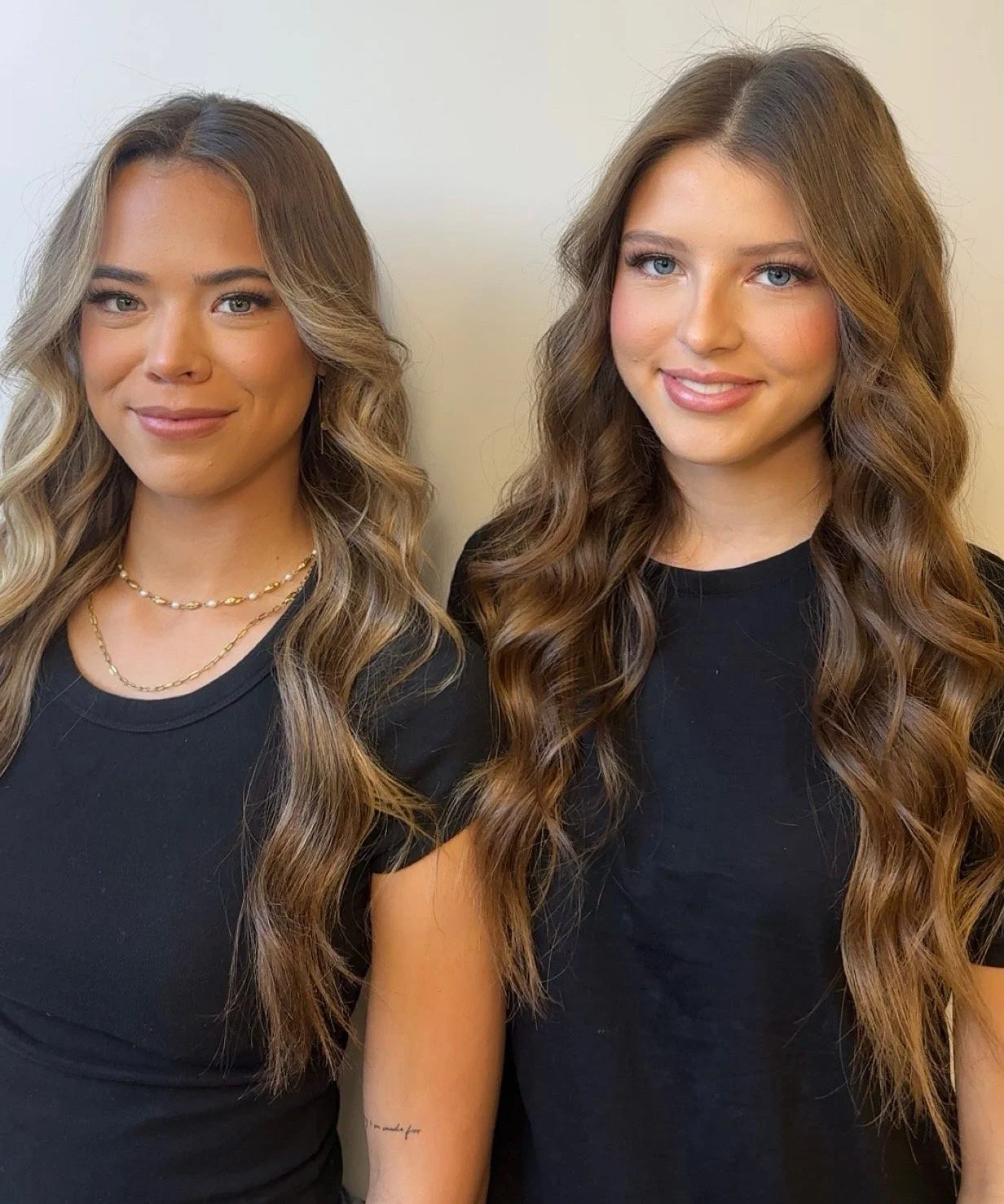 Blossom hair and makeup transformation